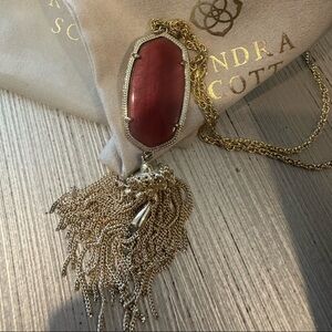 Kendra Scott gold necklace